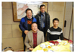 2018年12月 池谷公二郎氏、清水隆行氏と食事会